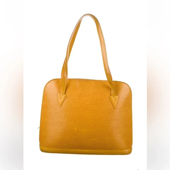 Louis Vuitton Epi Lussac Yellow Shoulder Bag - Picture 3 of 14